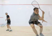 منافسات قوية في اليوم الأول من بطولة سيليا للإسكواش