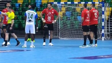 منتخب مصر يهزم الجابون في مستهل مشواره ببطولة أفريقيا لليد 6 منتخب اليد