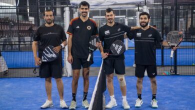 ‫ أشغال في نصف نهائي بطولة الوزارات والهيئات لرياضة البادل