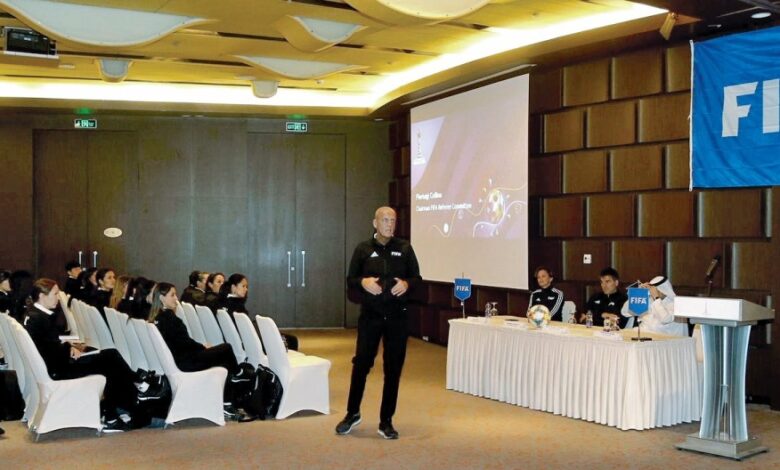 ‫ اتحاد الكرة يستضيف ندوات الفيفا لمسؤولي الـVAR