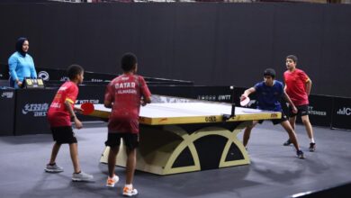 ‫ اليوم اختتام منافسات بطولة ستار كونتندر للشباب لكرة الطاولة