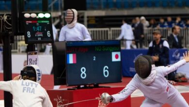 انطلاق بطولة الجائزة الكبرى للمبارزة الدوحة 2026