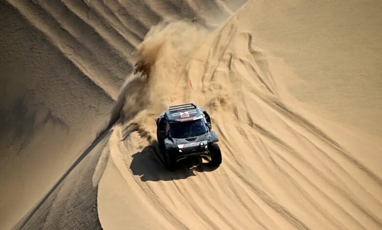 بطلنا ناصر العطية يستعيد صدارة رالي دكار الصحراوي