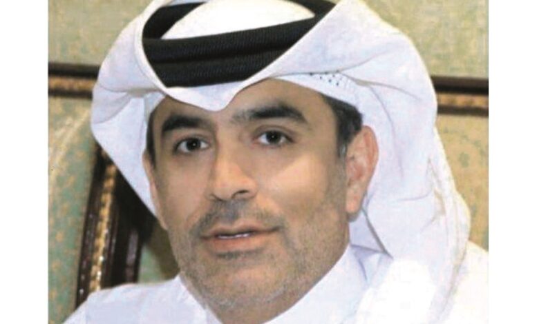 ‫ رئيس النادي الأهلي حسن الملا الأهلي شرف الكرة القطرية