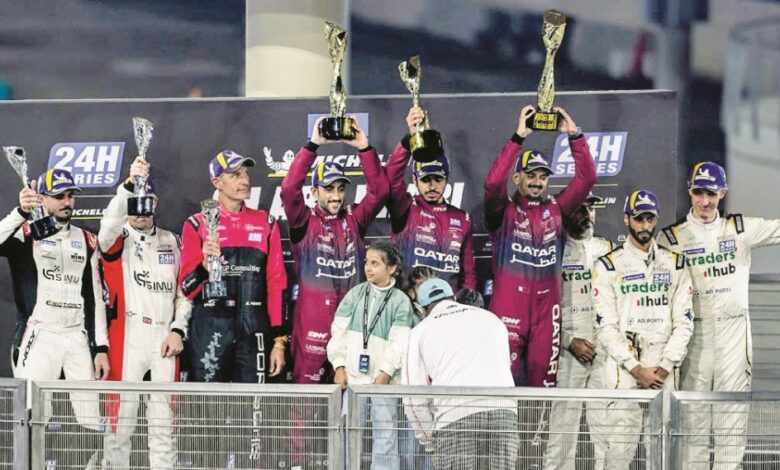 فريق الاتحاد القطري للسيارات يحقق الفوز في سباق 6