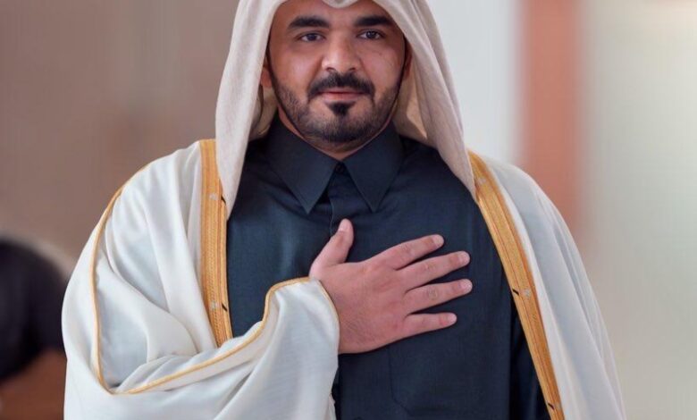 ‫ قيادات رياضية قطرية ثقتنا تامة في قدرة سعادة الشيخ