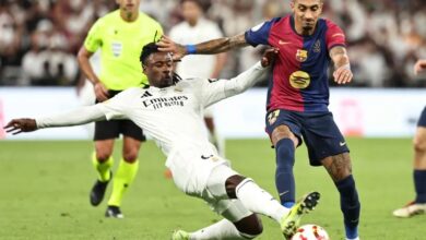 كأس السوبر الإسباني برشلونة يواجه ريال مدريد في النهائي