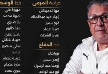 30 لاعبة فى معسكر