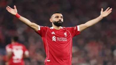 ليفربول يحتفي بإنجاز محمد صلاح التاريخي