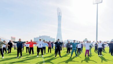 ‫ أسباير زون القلب النابض لليوم الرياضي