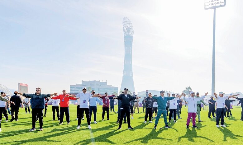 ‫ أسباير زون القلب النابض لليوم الرياضي