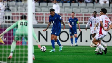 ‫ الدحيل يتعادل مع الشارقة الإماراتي 1 1