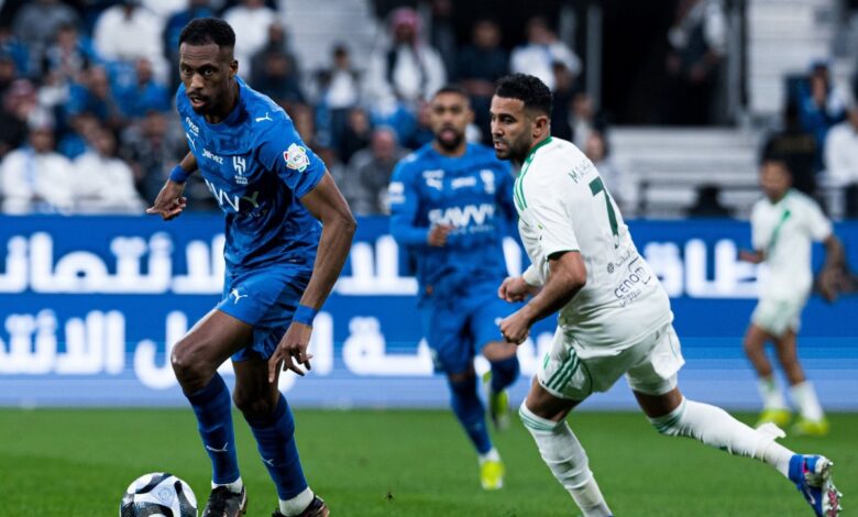 ‫ الدوري السعودي الهلال يتعادل مع الأهلي والنصر يتغلب على