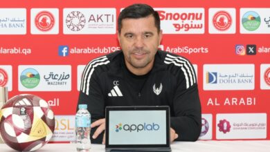 ‫ الدوري القطري مدربا العربي والشمال يؤكدان السعي للفوز في