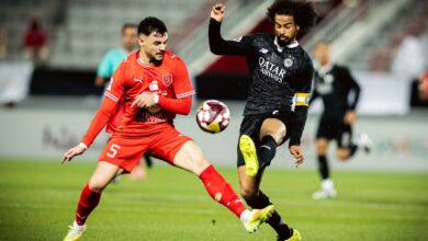 ‫ السد يتجاوز الدحيل بثلاثية ويعزز الصدارة