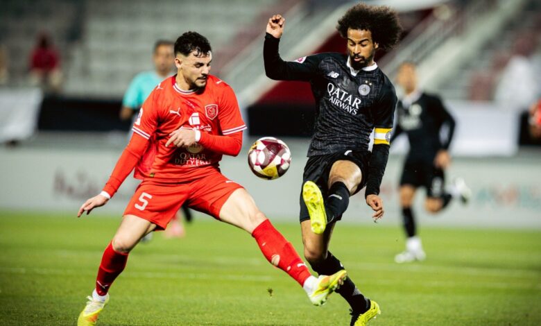 ‫ السد يتجاوز الدحيل بثلاثية ويعزز الصدارة