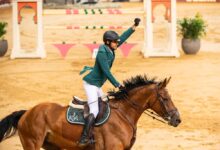 ‫ السعودي عبد الله الشربتلي يتوج بسيف سمو الأمير لقفز