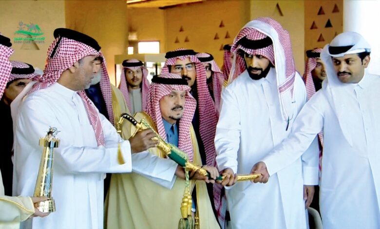 ‫ الهابة لهجن الشحانية تتوج بسيف خادم الحرمين الشريفين