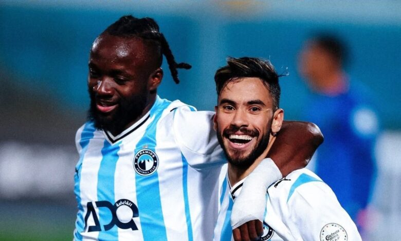 ‫ دوري أبطال إفريقيا فوز مولودية الجزائر وبيراميدز على سان