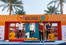 ‫ عبدالله الزراع يحقق ذهبية نصف ماراثون اللجنة الأولمبية ويسجل