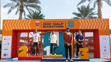 ‫ عبدالله الزراع يحقق ذهبية نصف ماراثون اللجنة الأولمبية ويسجل