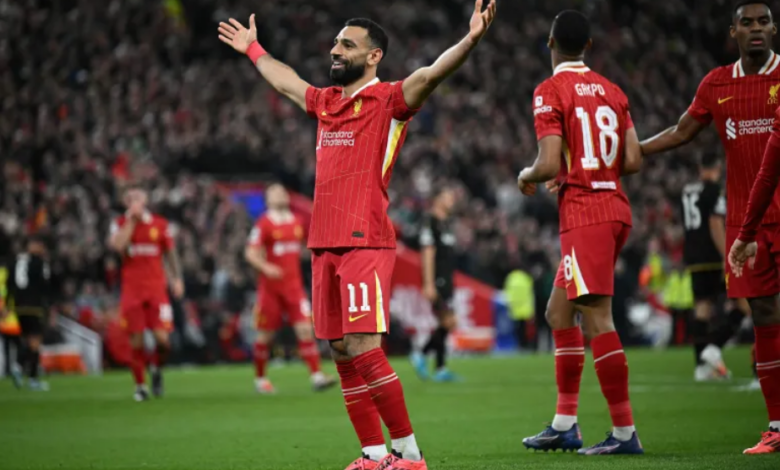 ‫ محمد صلاح يستعرض رقمه القياسي الجديد بصورة على الإنستغرام