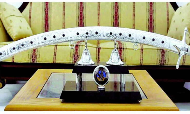 ‫ مسك ختام مهرجان سمو الأمير الوالد على السيف الغالي