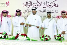 ‫ مهرجان سمو الأمير الوالد للهجن شلفاء تقص شريط أول