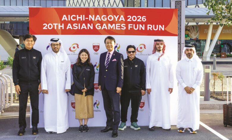 ‫ وفود آسيوية رفيعة تزور درب لوسيل