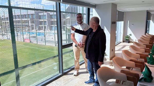 أبو ريدة يتابع التجهيزات النهائية لاستقبال المنتخب الوطني بمركز المنتخبات 1 أبو ريدة يتابع التجهيزات