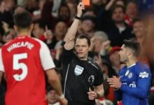 البطاقات الحمراء صداع في رأس تشيلسي بـ البريميرليج 26 تشيلسي