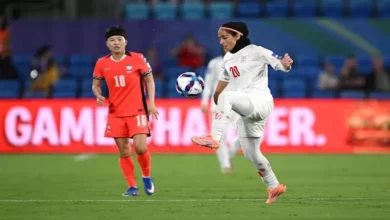 بالفيديو.. لاعبة إيران تبكي أثناء الحديث عن الحرب في بلادها