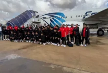 بعثة منتخب الناشئين تصل ليبيا استعدادًا لتصفيات شمال أفريقيا