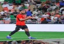 رسالة من محمد عبد المنعم لوالدته بعد مباراة مصر والسعودية