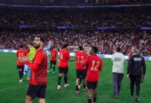 رغم الرباعية تحية متبادلة بين نجوم منتخب مصر وجماهير السعودية