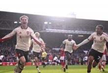 ليفربول يهزم نوتنجهام بهدف في الوقت القاتل بالبريميرليج 30 ليفربول