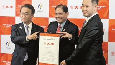 ‫ الأولمبي الآسيوي يوقع عقد رعاية لآسياد آيتشي ناغويا