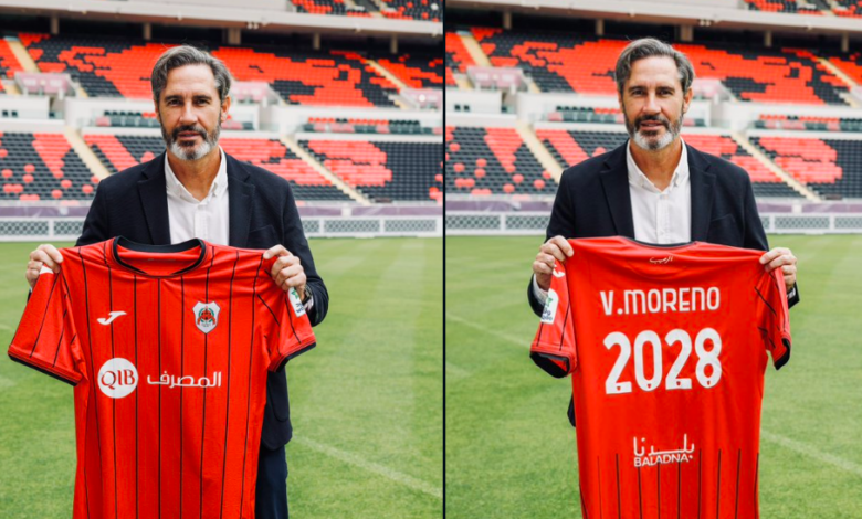 ‫ الإسباني فيسينتي مورينو مدربا رسميا للريان