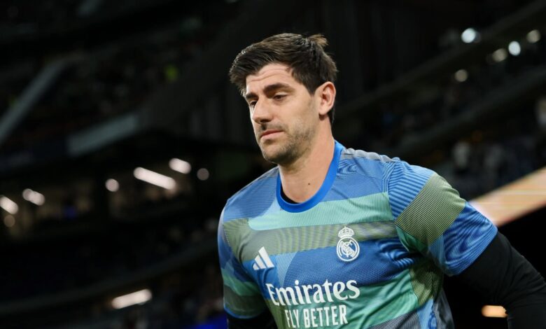 ‫ الإصابة تُبعد كورتوا عن الريال أمام البايرن