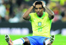 ‫ البرازيلي رودريغو يغيب عن المونديال