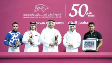 ‫ الجواد عنيف زاخر يحصد كأس الديبل