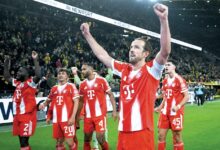 ‫ الدوري الألماني البايرن يحقق فوزا مثيرا على دورتموند