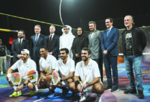 ‫ بريميير بادل وآرت بازل قطر يفتتحان ملعب بادل