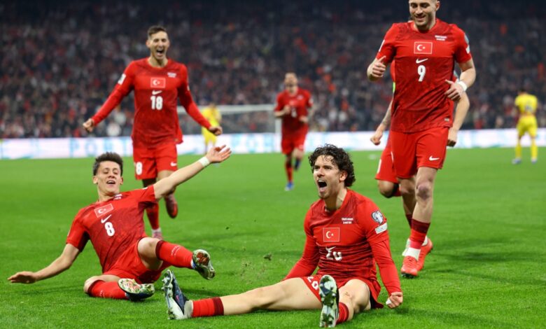 ‫ تصفيات كأس العالم 2026 تركيا تتجاوز رومانيا وتتأهل لنهائي