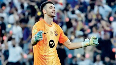 ‫ حارس برشلونة غارسيا أبرز الوافدين إلى تشكيلة إسبانيا