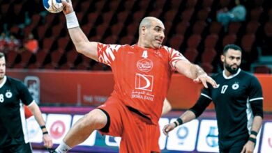 ‫ صدام ناري بين العربي والسد بدوري اليد