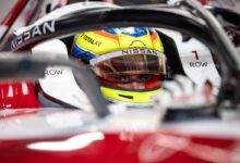 ‫ فريق نيسان فورمولا إي يعتلي منصة التتويج الثالثة في