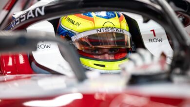 ‫ فريق نيسان فورمولا إي يعتلي منصة التتويج الثالثة في