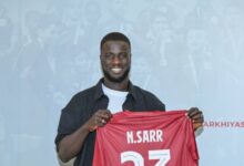 ‫ محمدو نابي سار لاعب المرخية المواطنون والمقيمون يشعرون بالاطمئنان