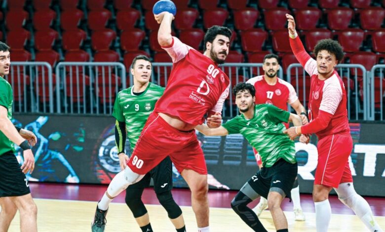 ‫ يد العربي تلامس درع الدوري